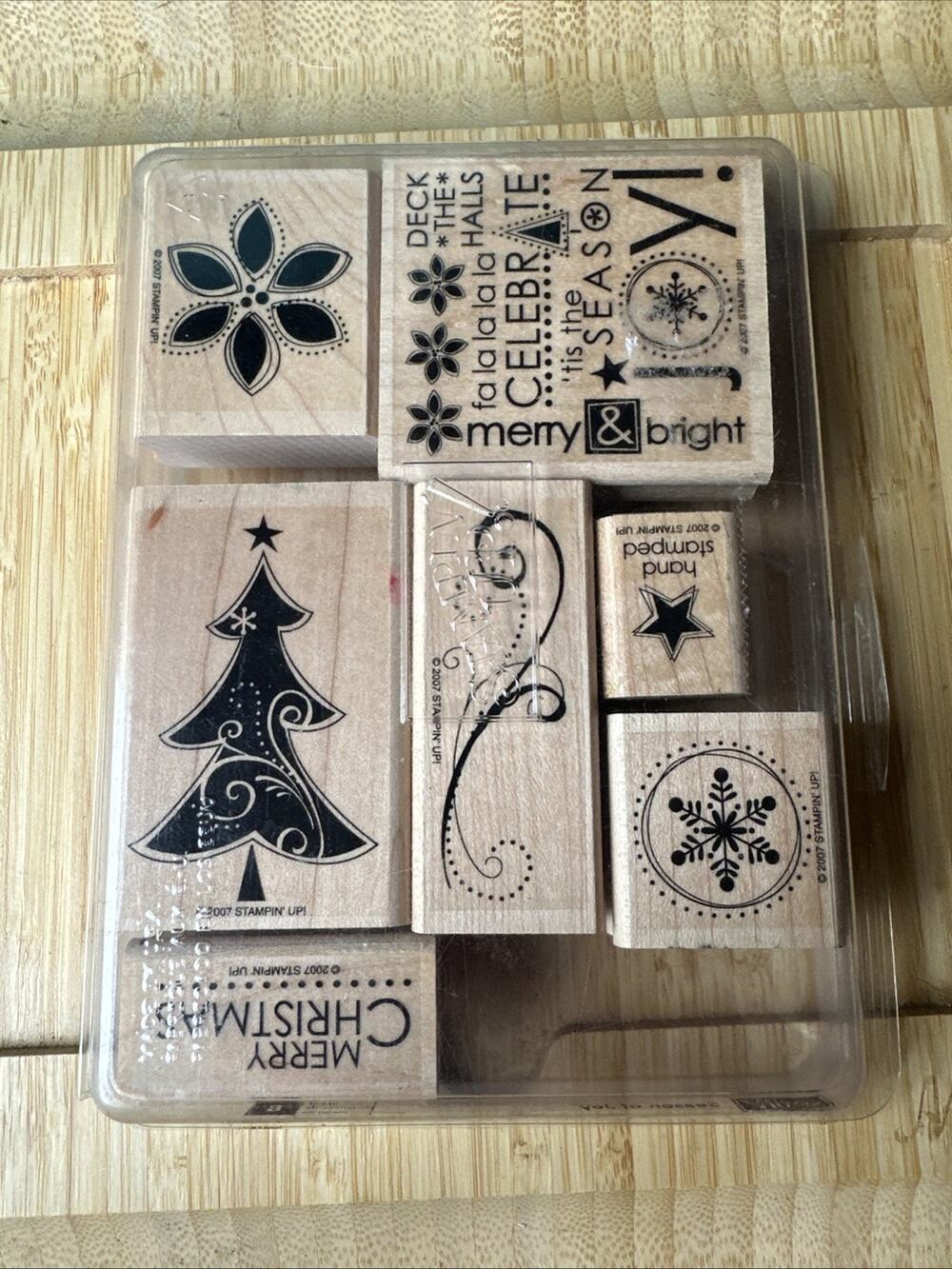 2007 Stampin' Up! Season of Joy Stamp Set- Missing 1